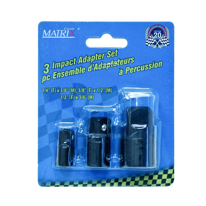 Tooltech 3 pc. Impact Socket Adapters SAE Set