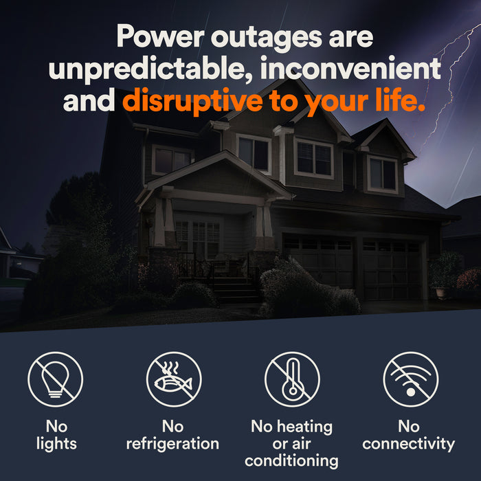 Generac 22kW Air-Cooled Standby Generator (WiFi Enabled)