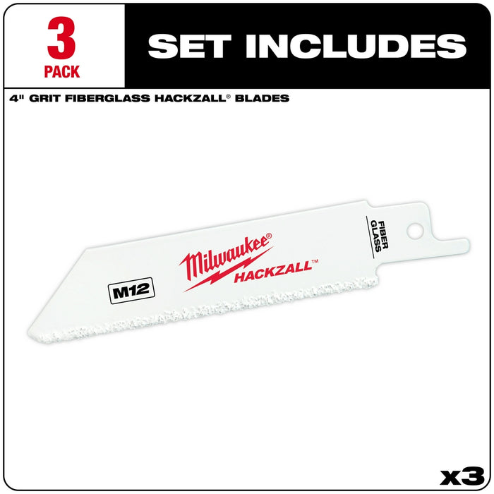 Milwaukee M12 HACKZALL® Bi-Metal Blades