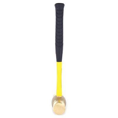 Tooltech Fiberglass Handle Brass Head Hammer