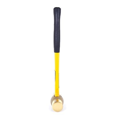 Tooltech Fiberglass Handle Brass Head Hammer