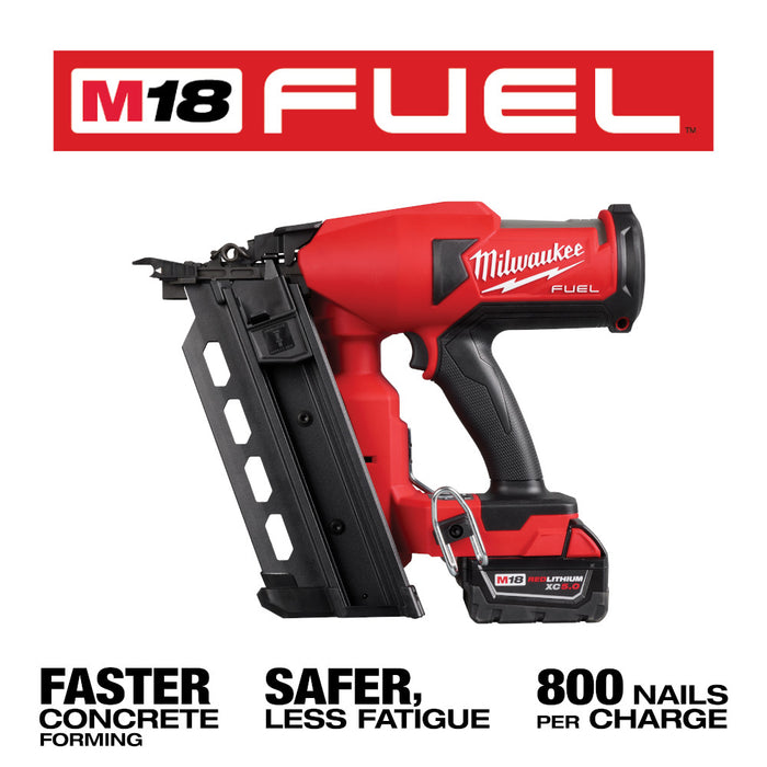 Milwaukee M18 FUEL™ Duplex Nailer Kit