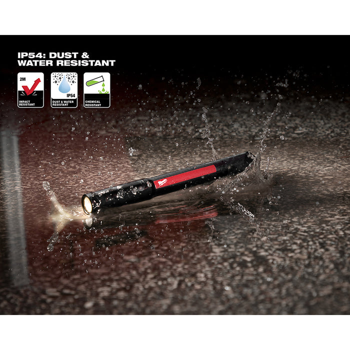 Milwaukee Rechargeable 250L Penlight w/ Laser