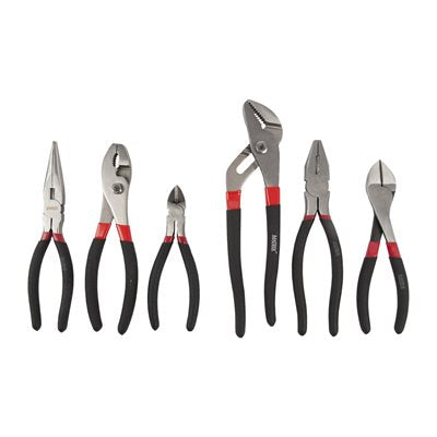 Tooltech Assorted Polished Head Pliers Set