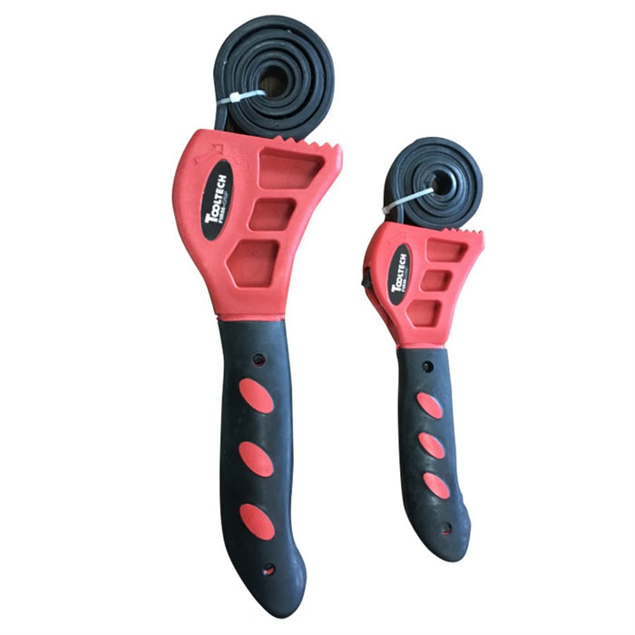 Tooltech 2 pc. Strap Wrench Set