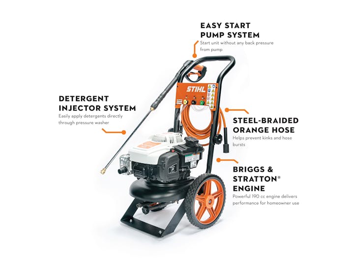 STIHL RB 200 Gas Powered Pressure Washer 2,500 psi