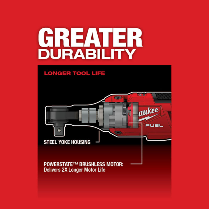 Milwaukee M12 FUEL 3/8" High Speed Ratchet - Tool Only