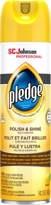 Pledge Lemon Enhancing Polish - 403g
