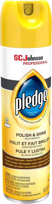 Pledge Lemon Enhancing Polish - 403g