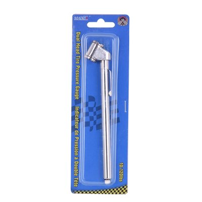 Dual Head Pencil Tire Pressure Gauge