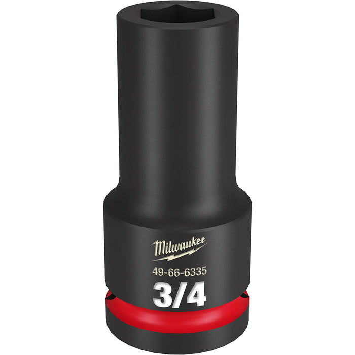 Milwaukee SHOCKWAVE SAE Impact Deep Socket 6-Point