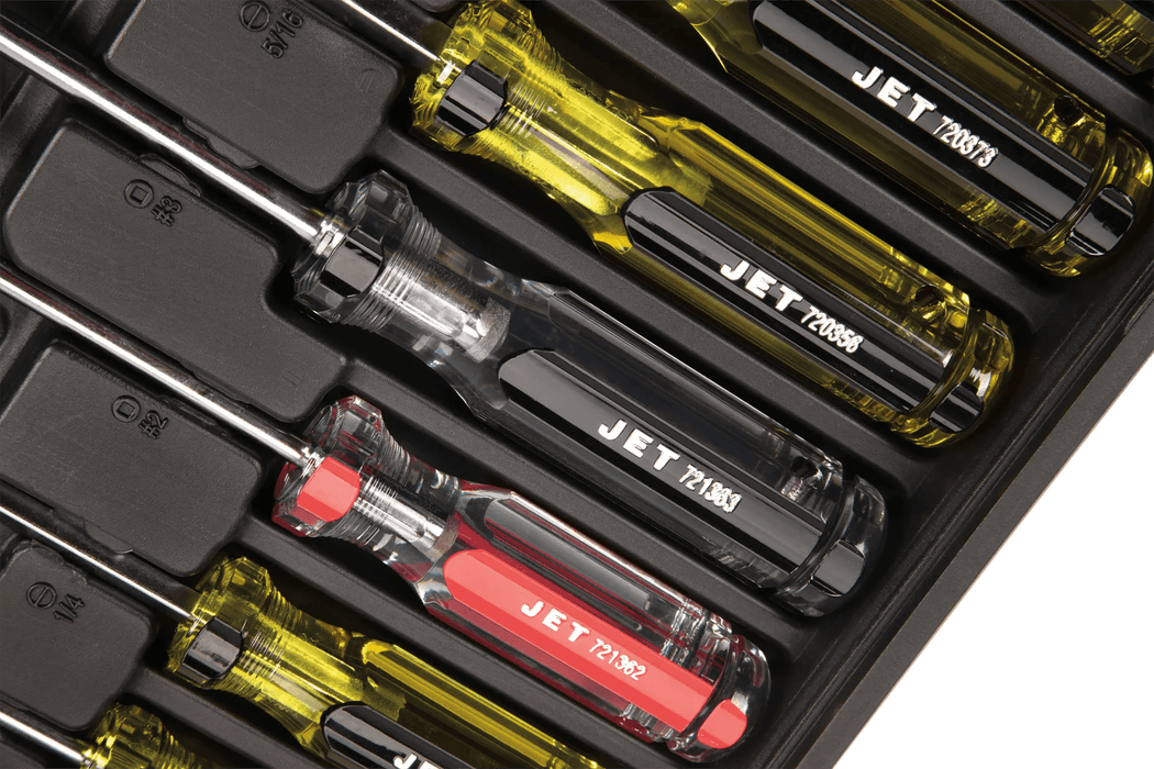 Jet 14 pc. Jumbo Handle Screwdriver Set