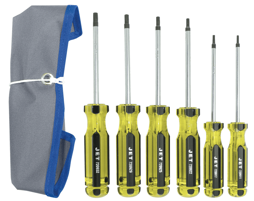 Jet 9 pc. Jumbo Handle TORX Screwdriver Set