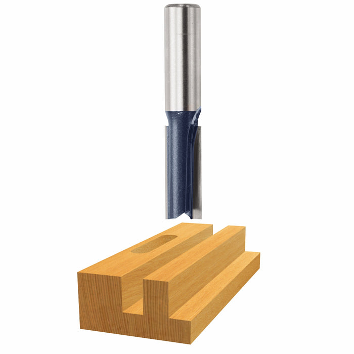 Bosch 1/2" x 1-1/2" Carbide Tipped 2-Flute Straight Bit