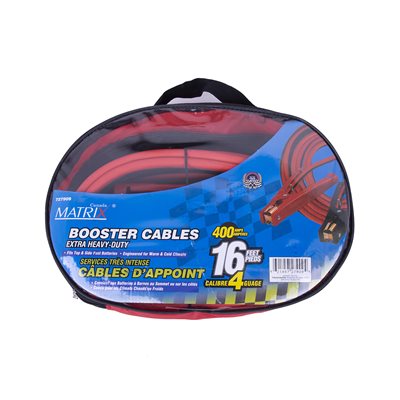 Automotive Booster Cables w/ Storage Bag