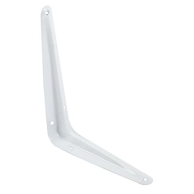 White Steel Shelf Bracket