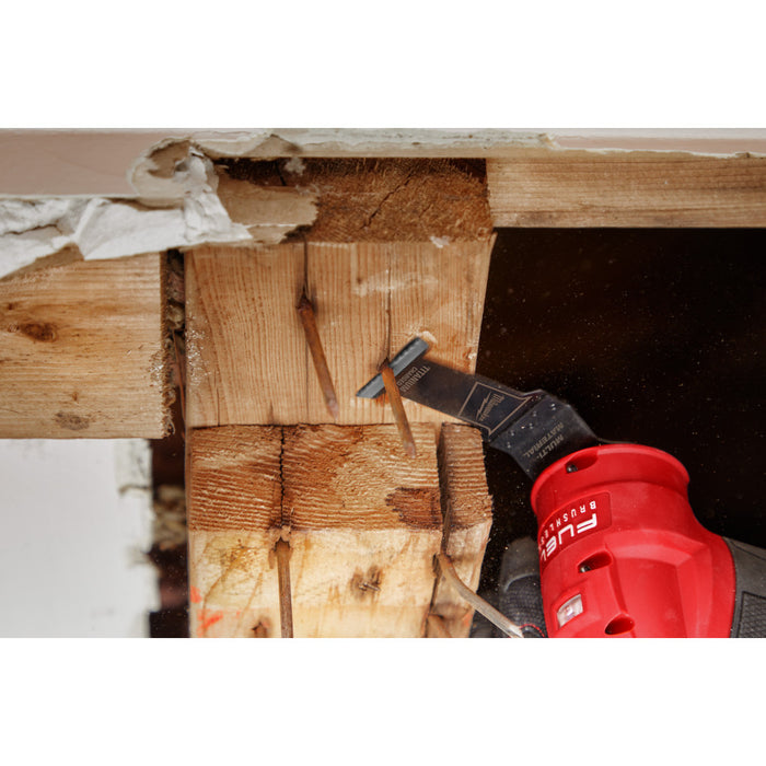 Milwaukee OPEN-LOK TITANIUM CHARGED Multi-Material Multi-Tool Blade - 1-3/8"