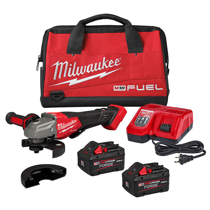 Milwaukee M18 FUEL™ 4-1/2"-6" Braking Grinder Kit w/ Paddle Switch