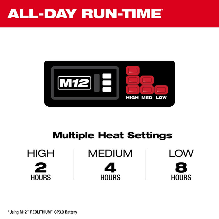 Milwaukee M12 Heated AXIS Hooded Jacket Kit