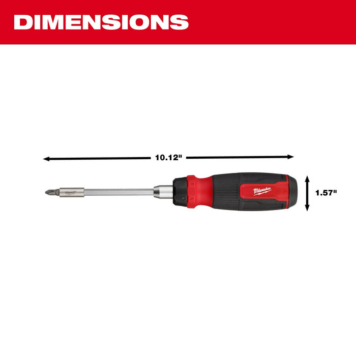 Milwaukee 14-In-1 Ractcheting Mult-Bit Screwdriver