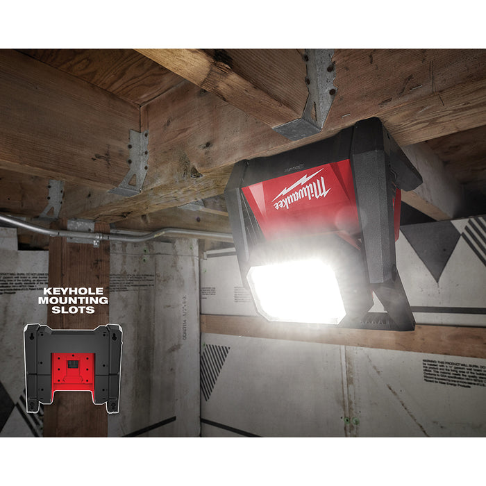 Milwaukee M18 Cordless ROVER Dual Power Flood Light - Tool Only