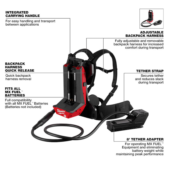 Milwaukee MX FUEL™ Portable Battery Extension