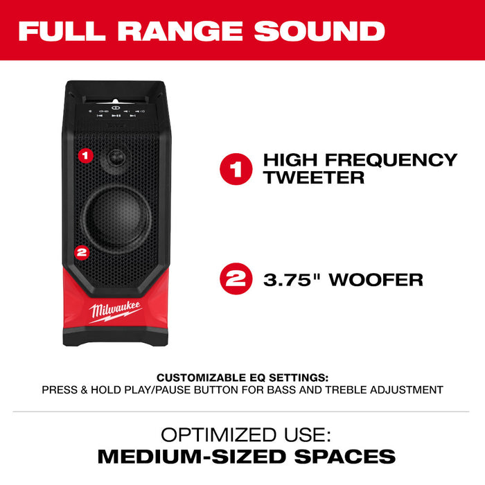 Milwaukee M18™ Bluetooth® Jobsite Speaker