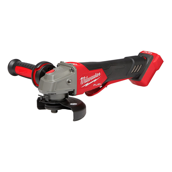 Milwaukee M18 FUEL 4-1/2" / 5" Variable Speed Braking Grinder, Paddle Switch No-Lock - Tool Only