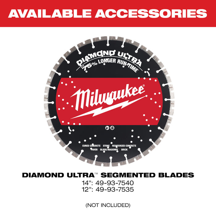 Milwaukee MX FUEL 14" Cut-Off Saw 2 Battery Kit
