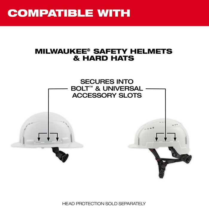 Milwaukee BOLT™ Hard Hat Earmuffs - 26dB