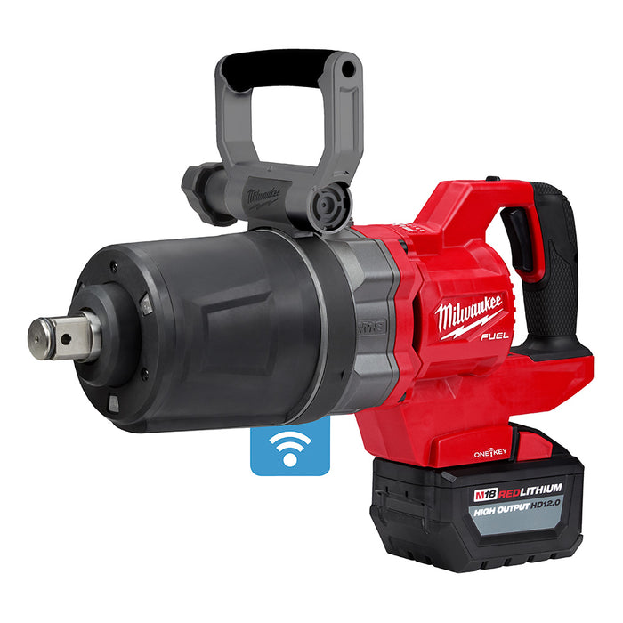 Milwaukee M18 FUEL Cordless 1" D-Handle High Torque Impact Wrench w/ ONE-KEY Kit