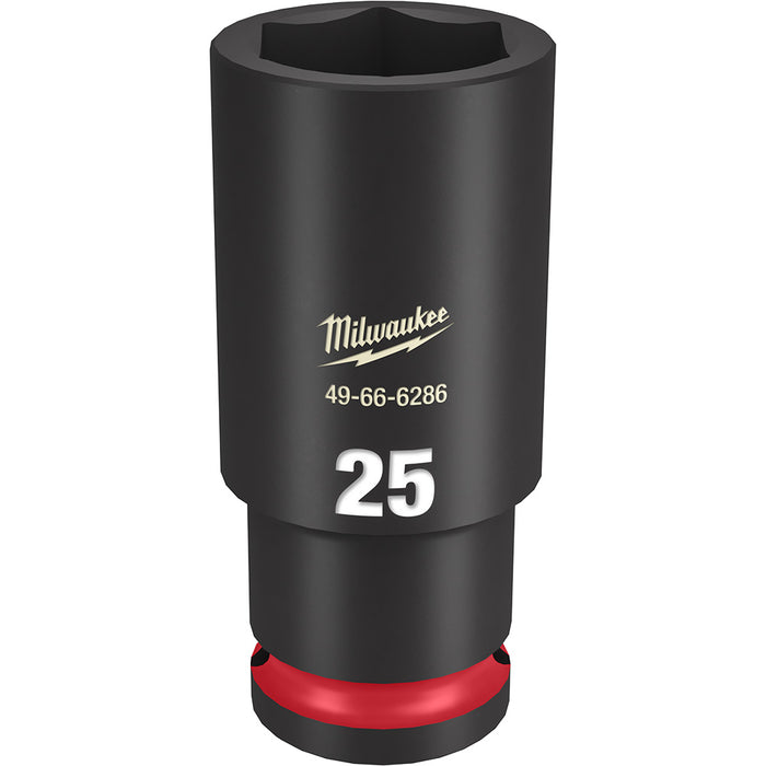 Milwaukee SHOCKWAVE Metric Impact Deep Socket 6-Point