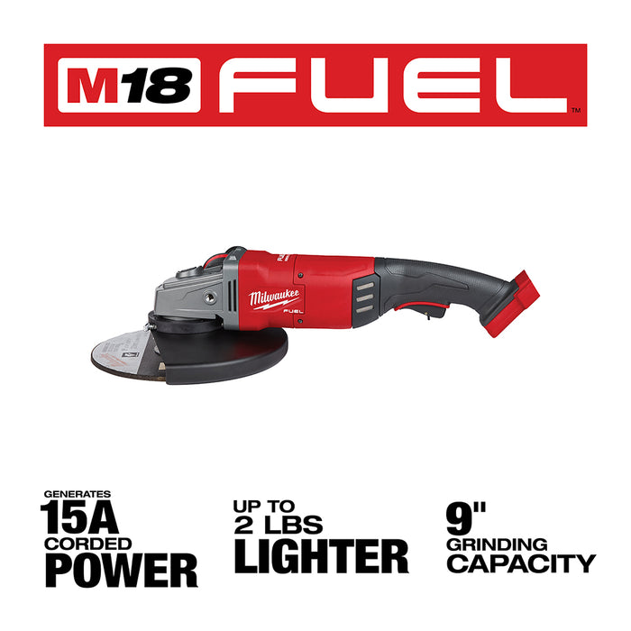 Milwaukee M18 FUEL Cordless 7" / 9" Large Angle Grinder  - Tool Only