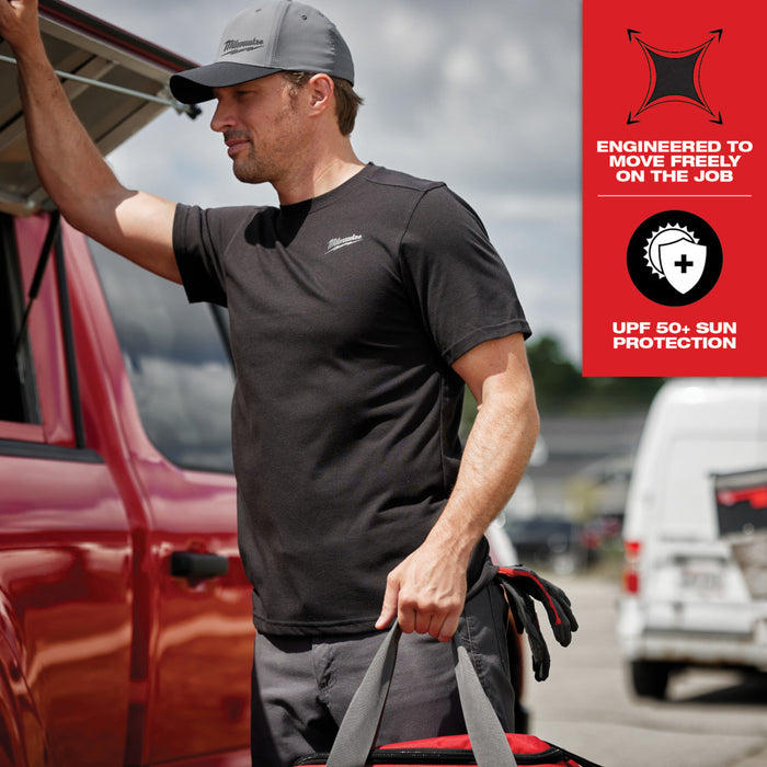 Milwaukee FREEFLEX™ Hybrid Short Sleeve Work T-Shirt