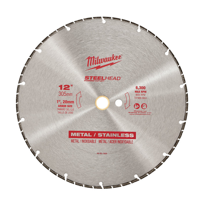 Milwaukee STEELHEAD Diamond Cut-Off Blade