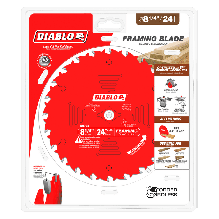 Diablo 24-Teeth Framing Saw Blade