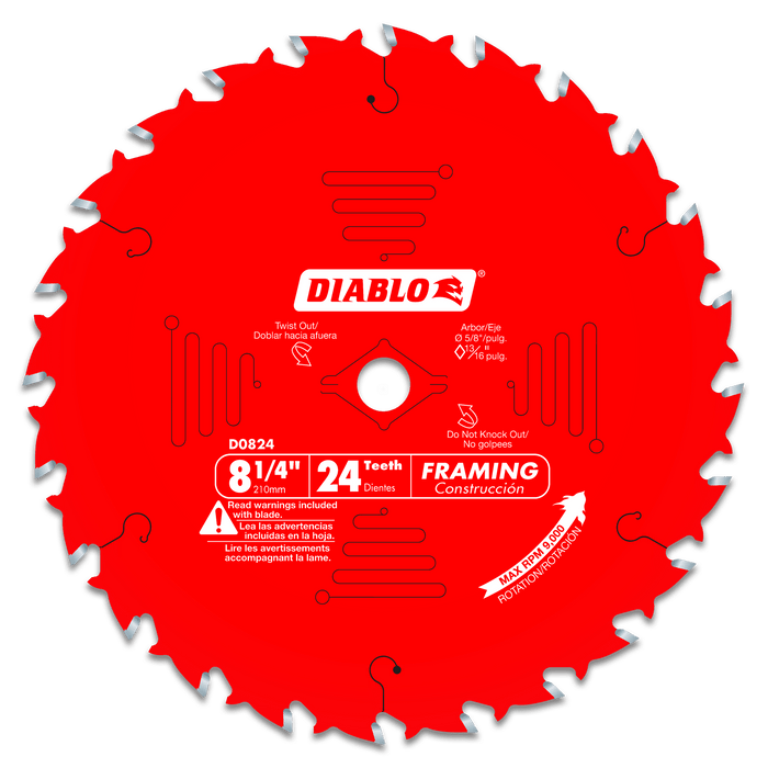 Diablo 24-Teeth Framing Saw Blade