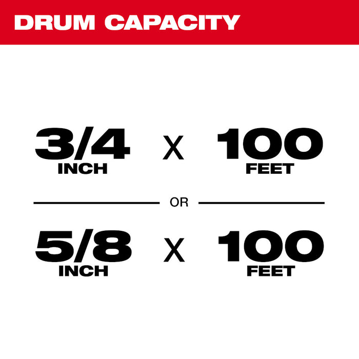 Milwaukee MX FUEL™ Sewer Drum Machine W/ POWERTREDZ™