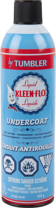 Kleen-Flo Tumbler Paintable Rubberized Undercoating - 550g