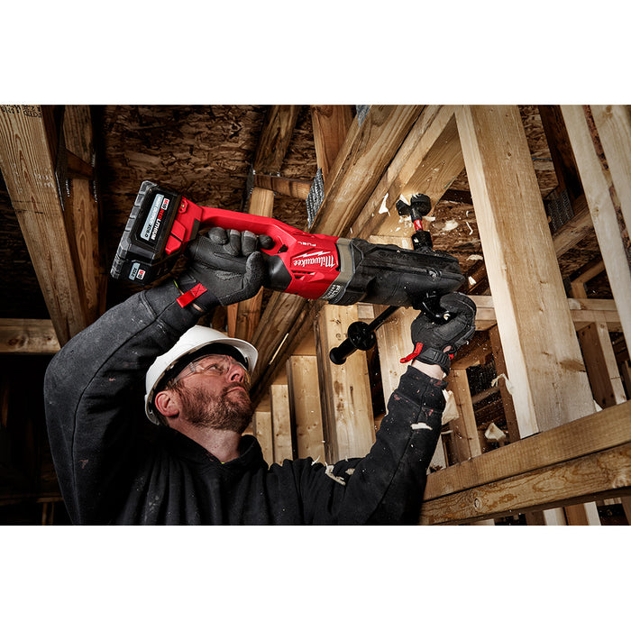Milwaukee M18 FUEL Cordless Super Hawg Right Angle Drill with QUIK-LOK Kit