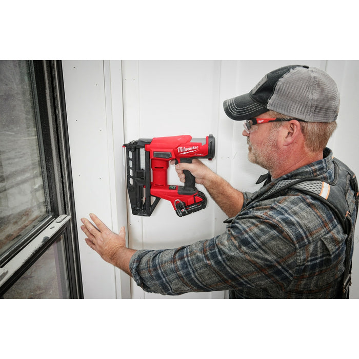 Milwaukee M18 FUEL™ 16 Gauge Straight Finish Nailer - Tool Only