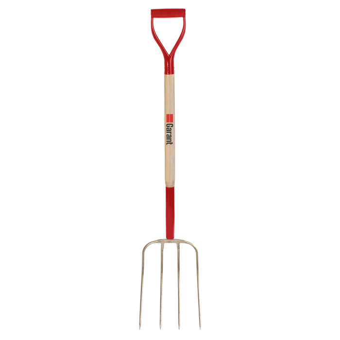 Garant 4-Tine Short Handle Manure Fork