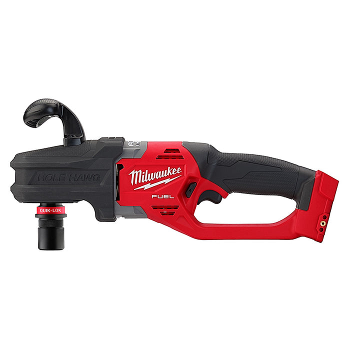 Milwaukee M18 FUEL Cordless Hole Hawg Right Angle Drill withQUIK-LOK - Tool Only