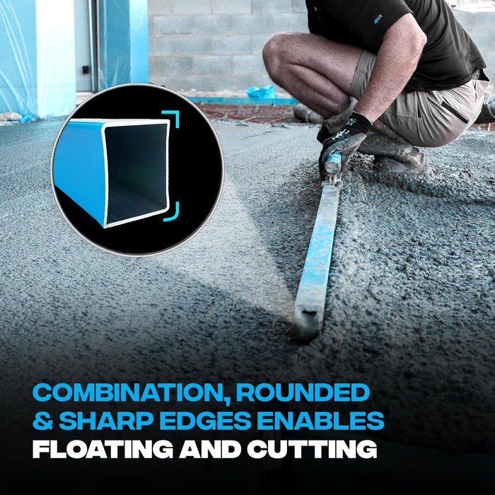 OX Pro Concrete Screed/Darby With Vial