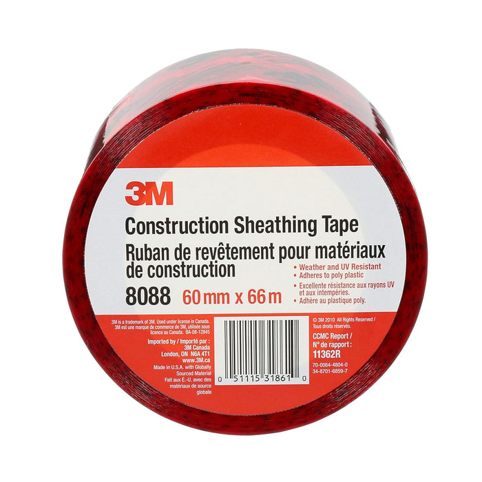 3M Construction Sheathing Tape - 60mm x 66 m