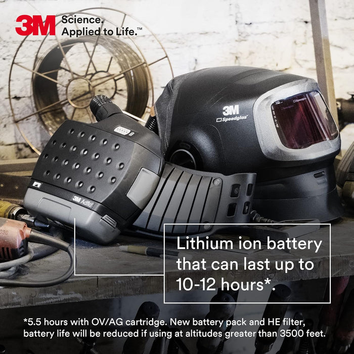 3M Adflo Powered Air Purifying Respirator System w/ Speedglas G5-01 Series Welding Helmet