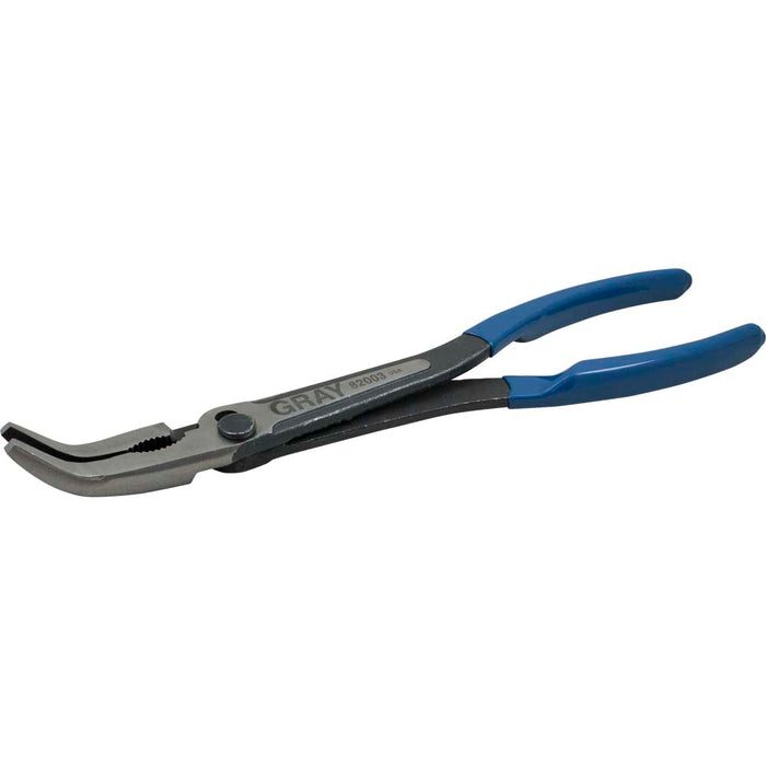 Gray Tools Heavy Duty Long Reach Bent Needle Nose Pliers