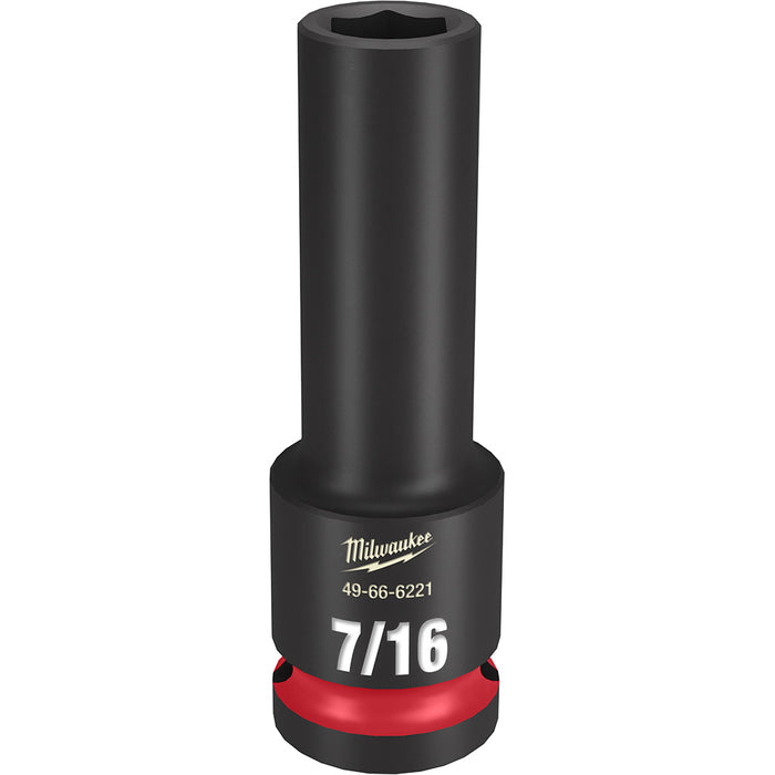 Milwaukee SHOCKWAVE SAE Impact Deep Socket 6-Point