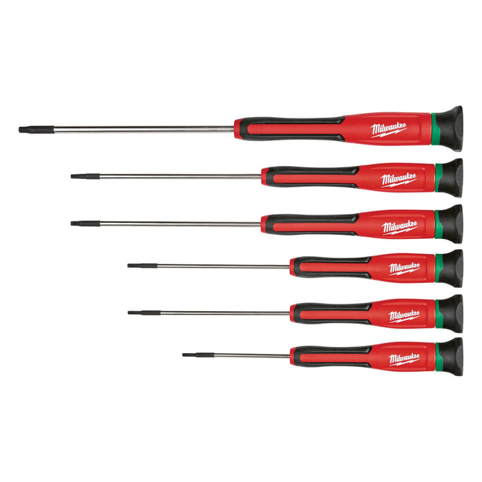 Milwaukee Torx Precision Screwdriver Set with Case - 6 Piece