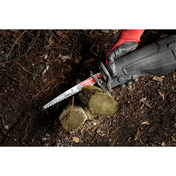 Milwaukee AX™ 12" 3 TPI The w/ Carbide Teeth For Pruning & Clean Wood SAWZALL® Blade